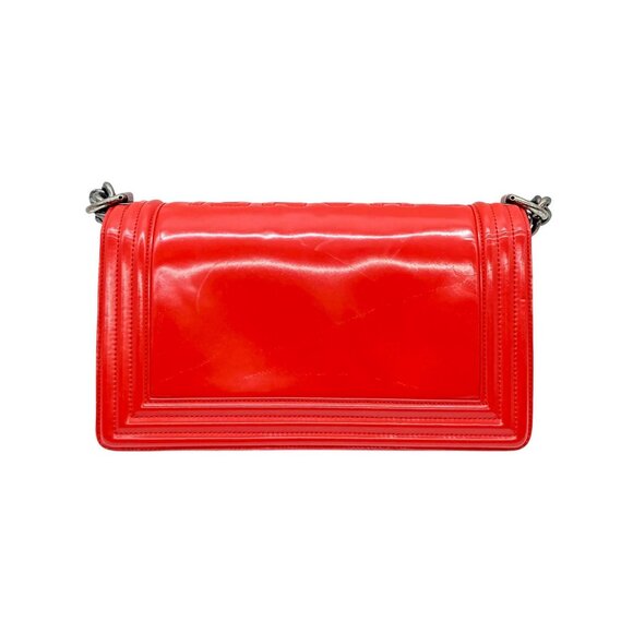Chanel Original Boy Patent Leather Red - Picture 3 of 10